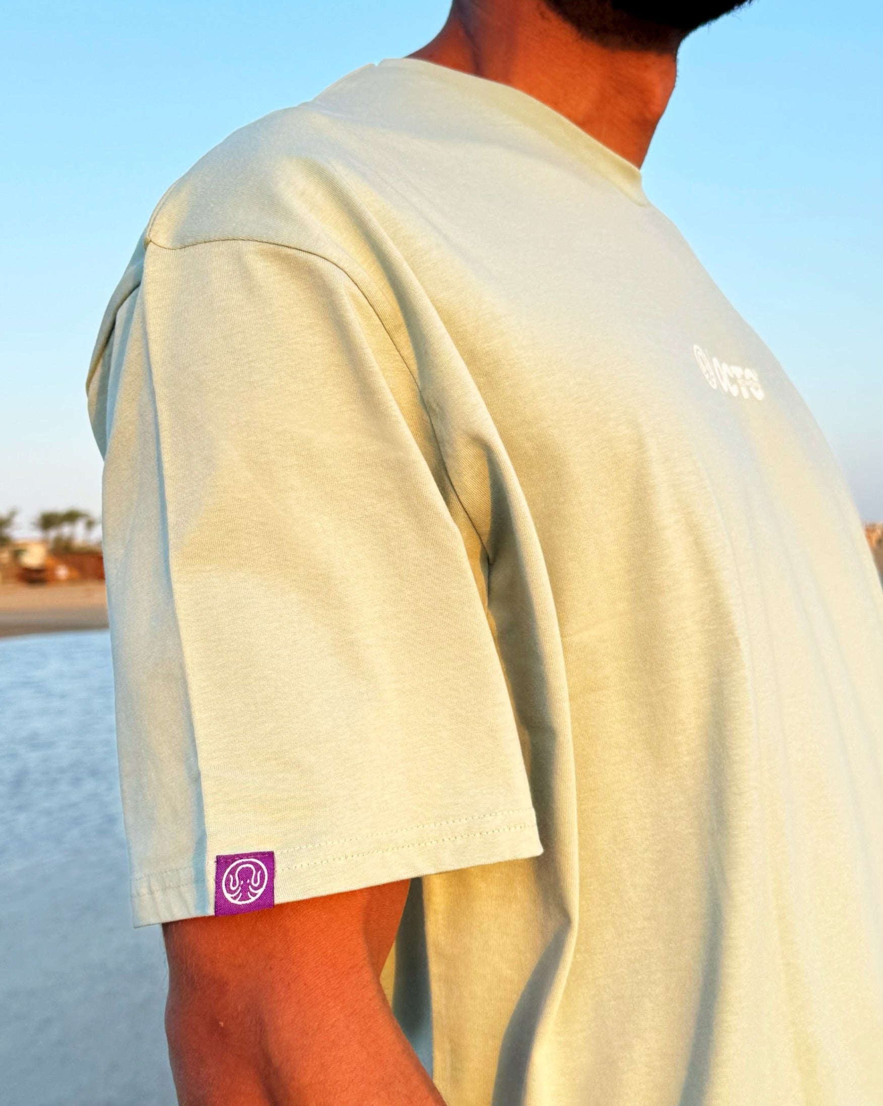 Ride Hard & Stay Salty Oversized T-Shirt - Mint