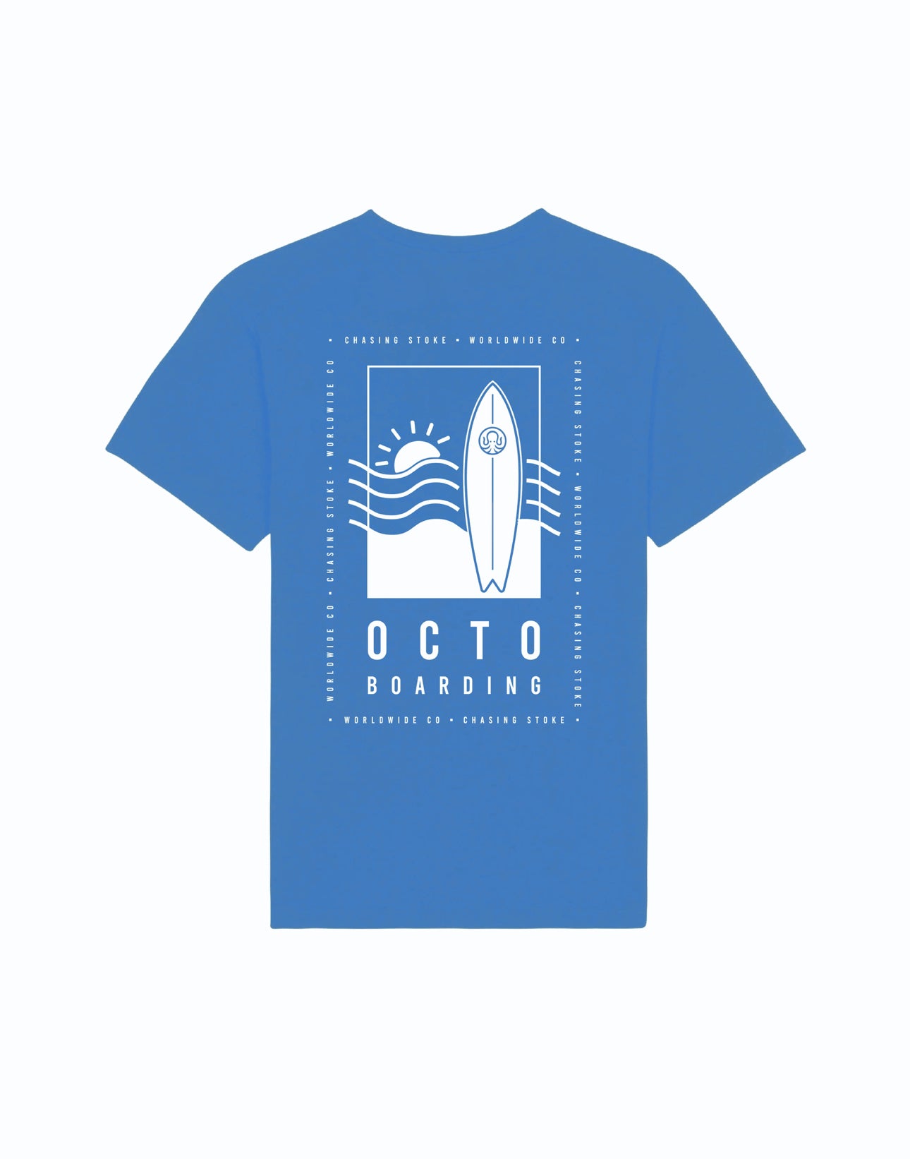 Chasing Stoke Oversized T-Shirt - Blue