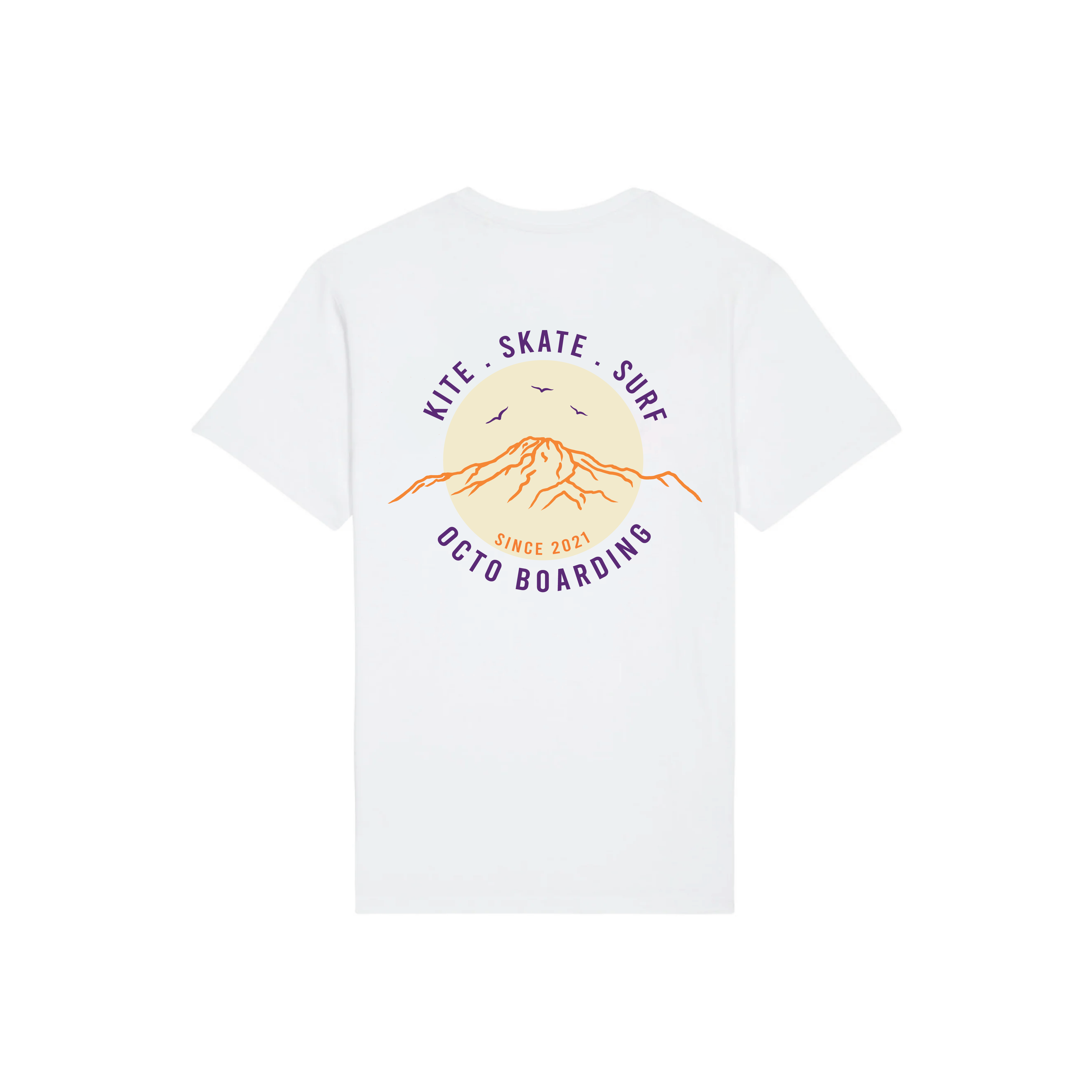 KITE . SKATE . SURF Regular Fit T-Shirt - White