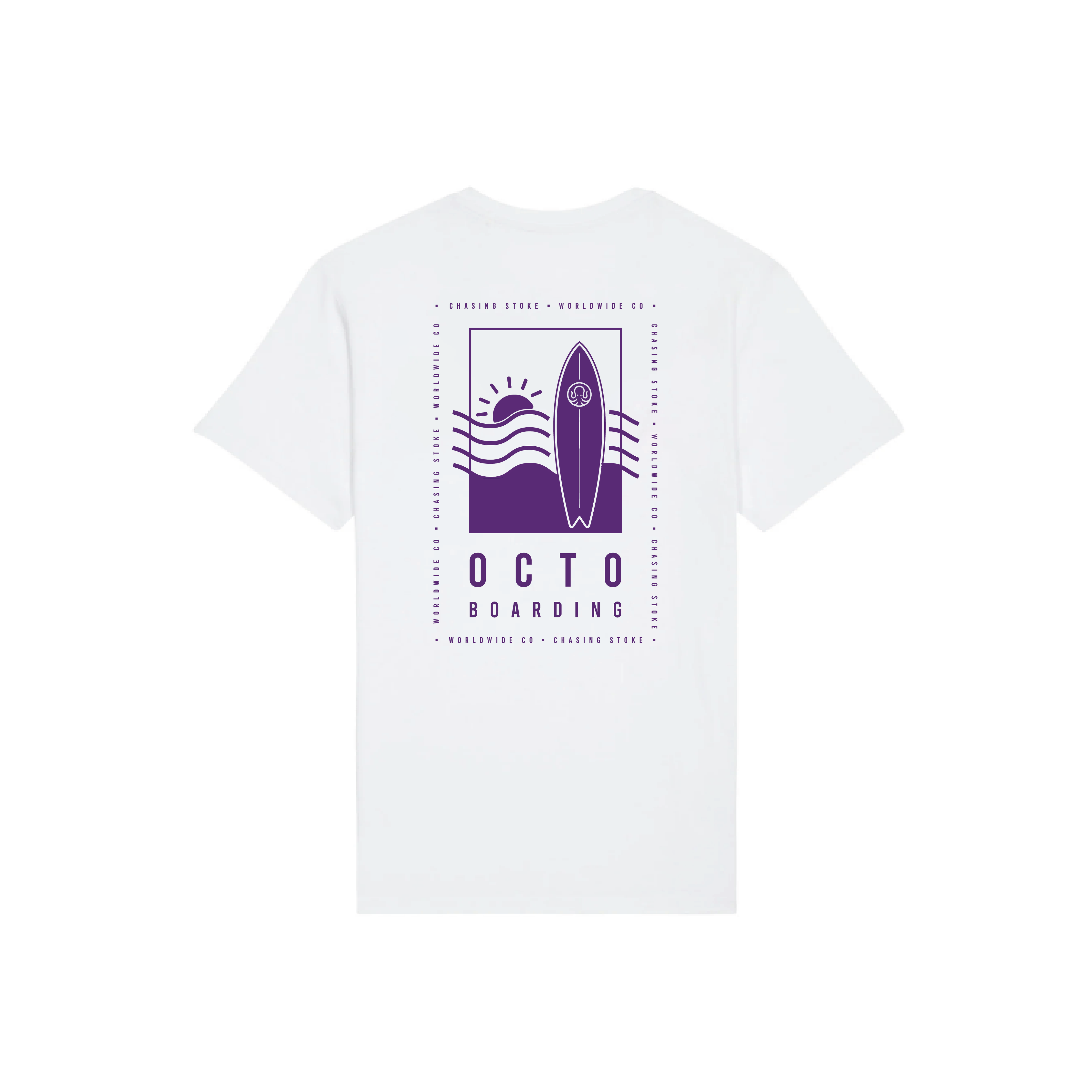 Chasing Stoke Oversized T-Shirt - White