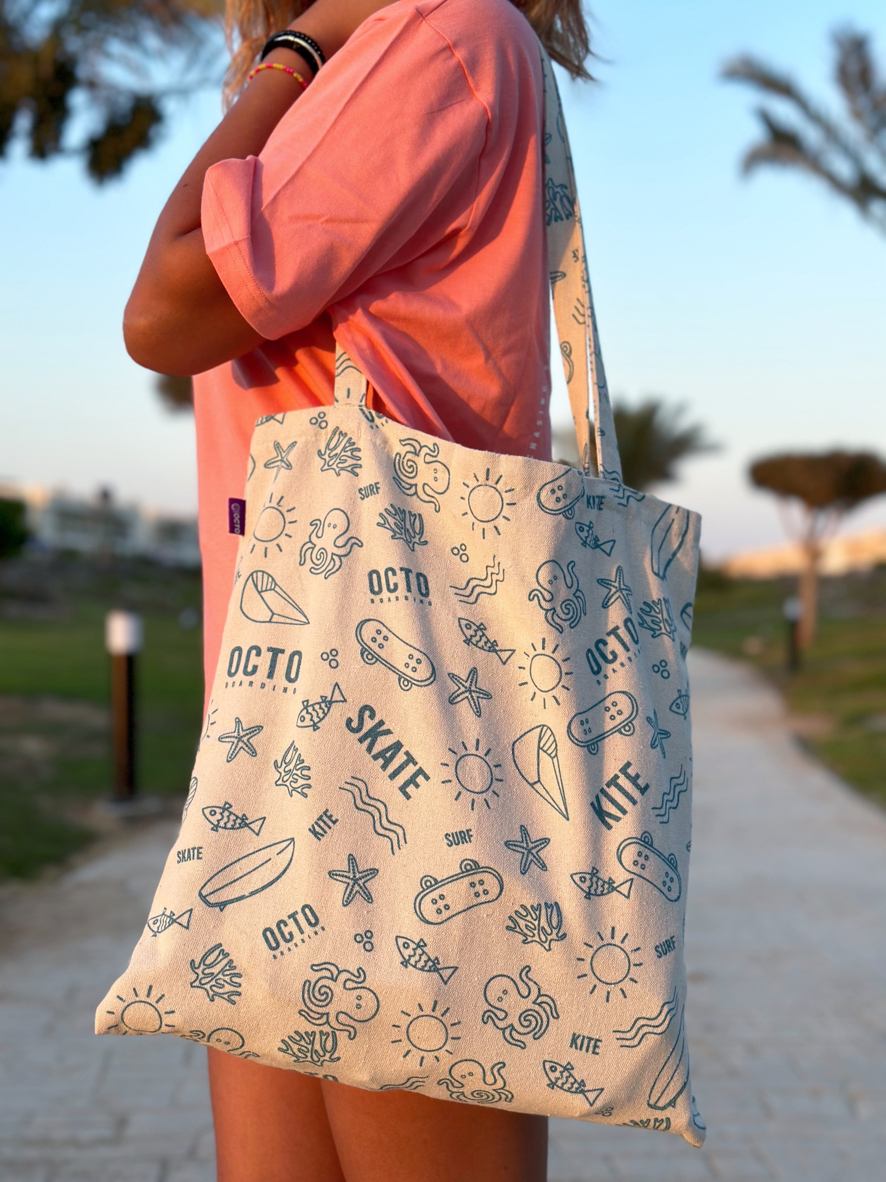 Caribbean Blue - Summer Vibes Tote Bag