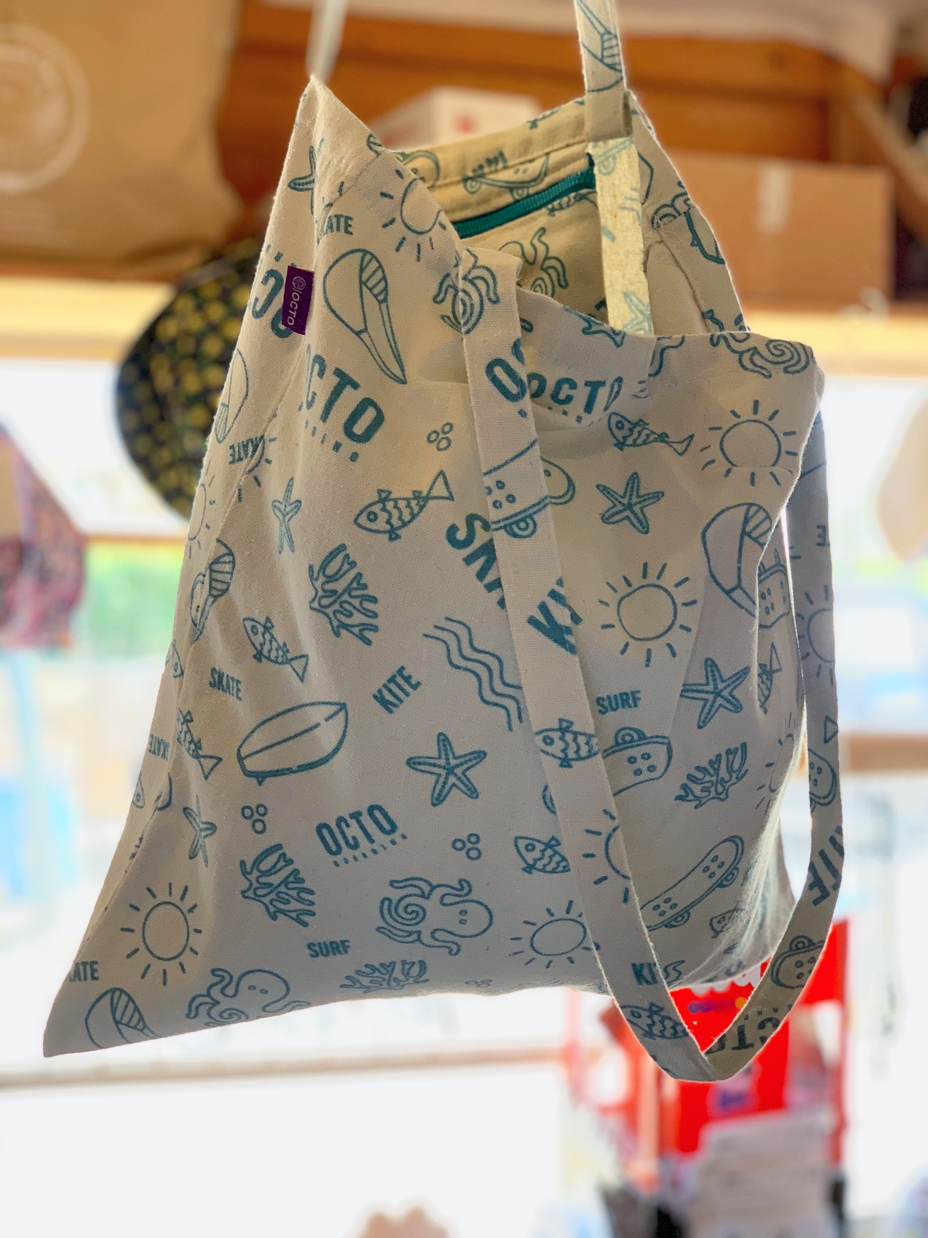 Caribbean Blue - Summer Vibes Tote Bag