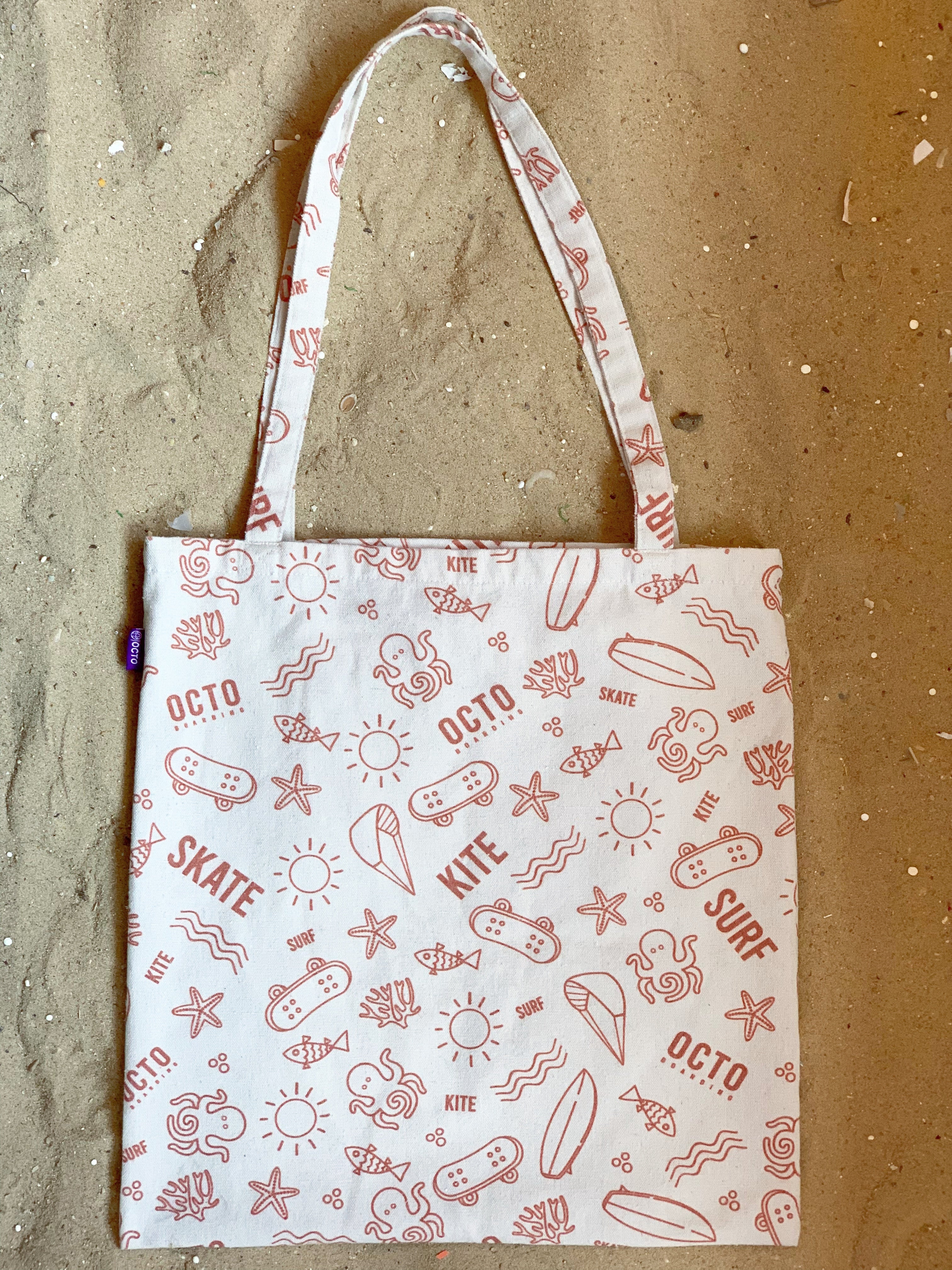 Rusty Orange - Summer Vibes Tote Bag