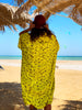 Yellow - Summer Vibes Microfiber Poncho