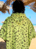 Neon Lime - Summer Vibes Microfiber Poncho