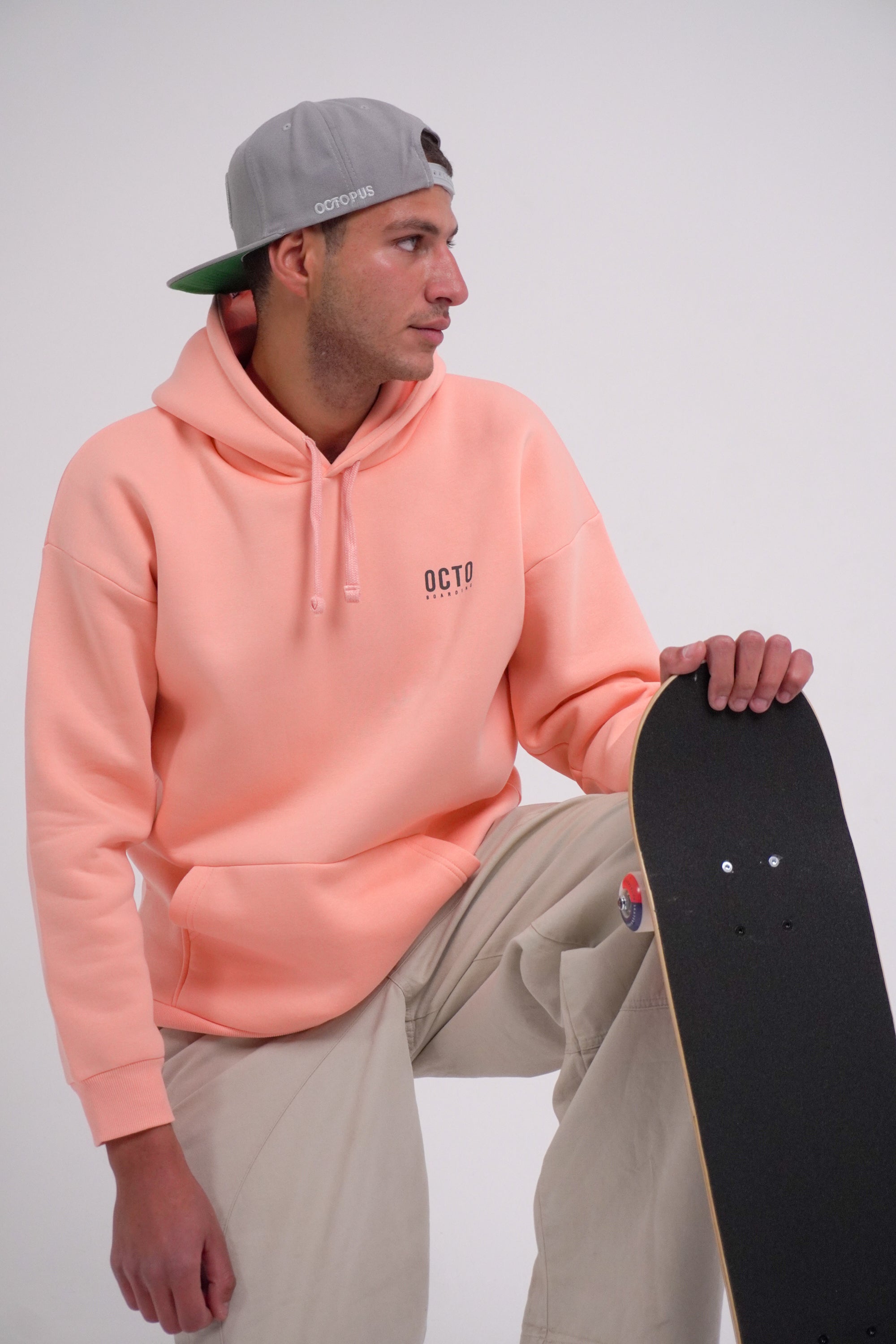 Flushed Salmon - Skate Dementia Hoodie