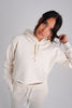 Heather Beige - Cropped Hoodie