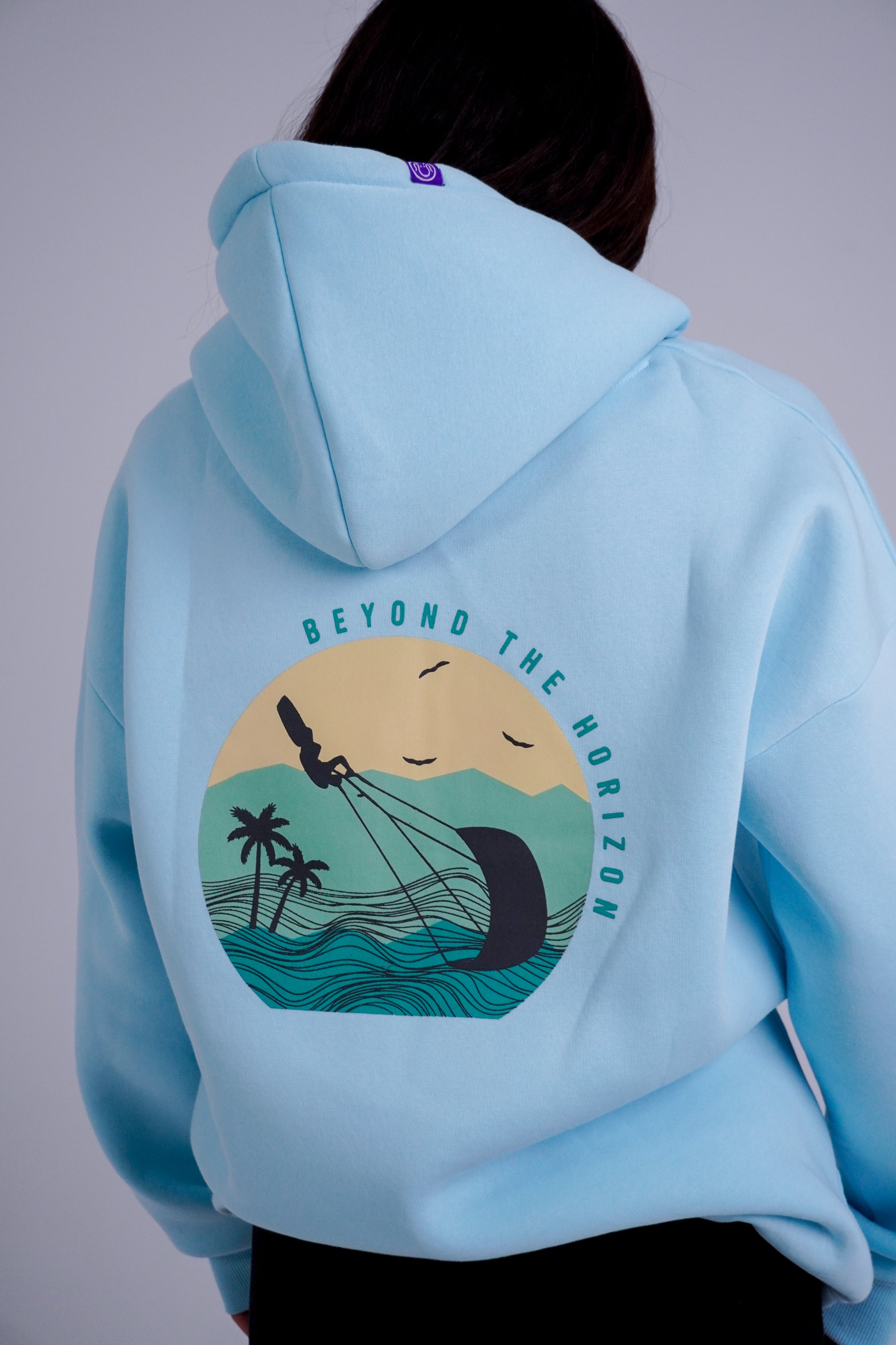 Icy Blue - Beyond The Horizon Hoodie