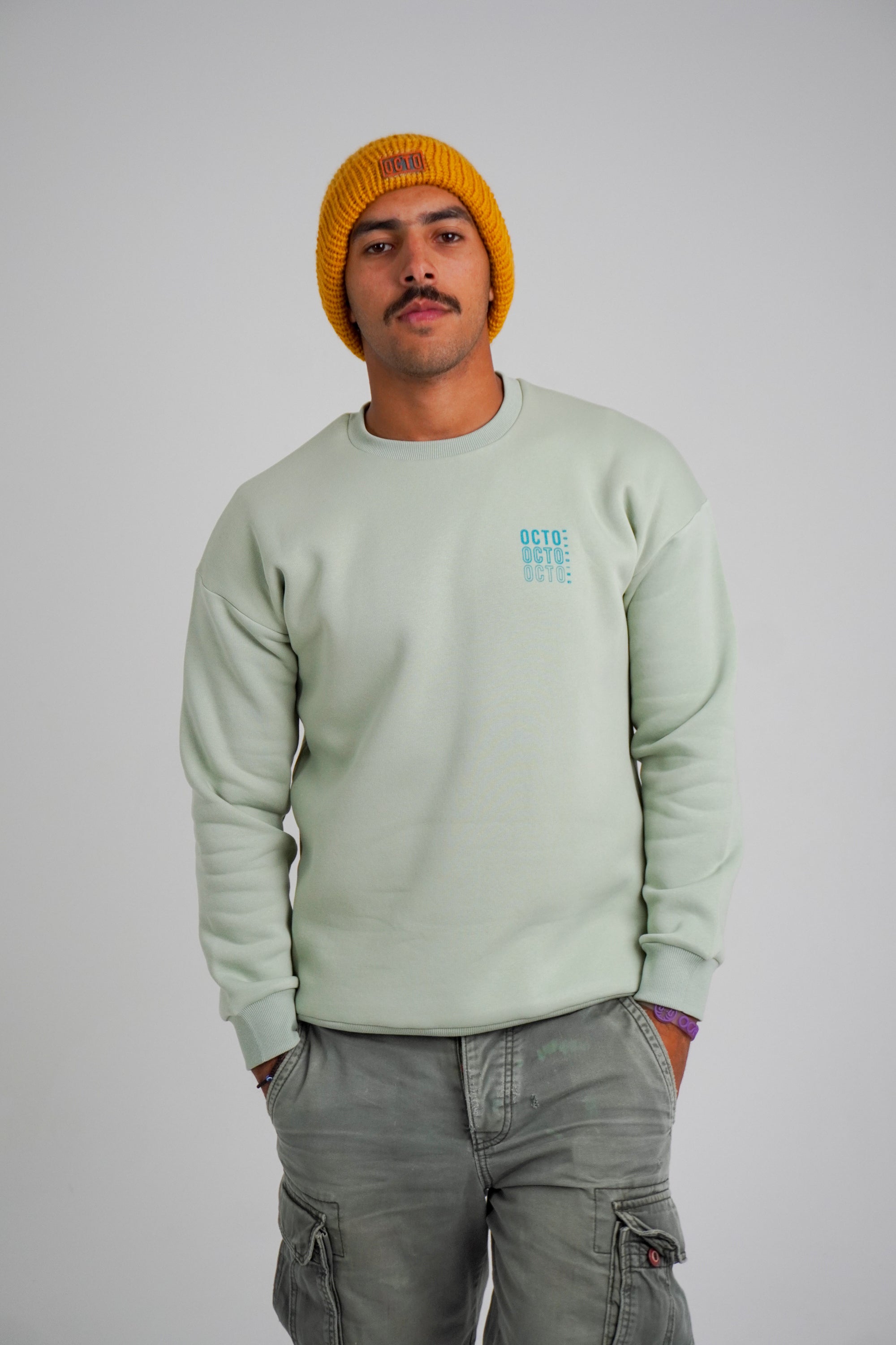 Glacial Green - Surf Fever Sweatshirt