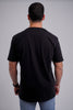 Black/Charcoal Regular Fit T-Shirt