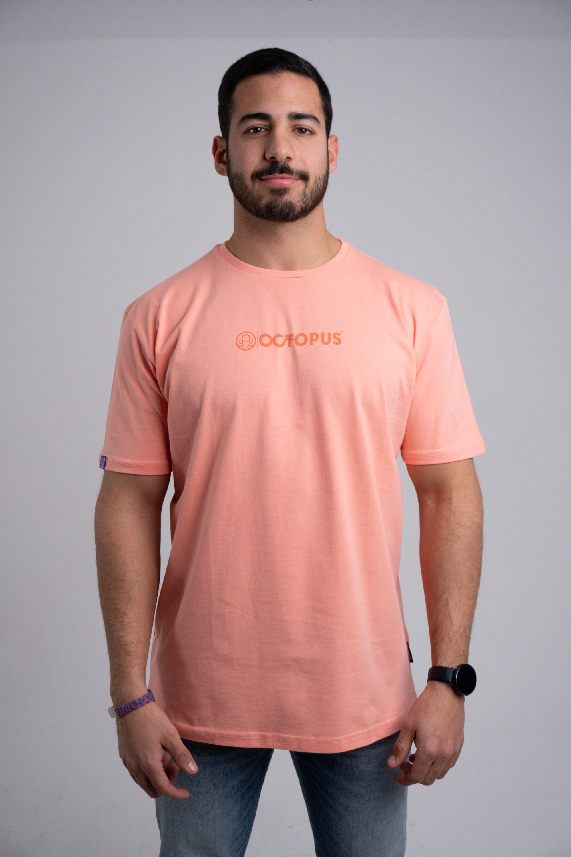 Salmon Regular Fit T-Shirt