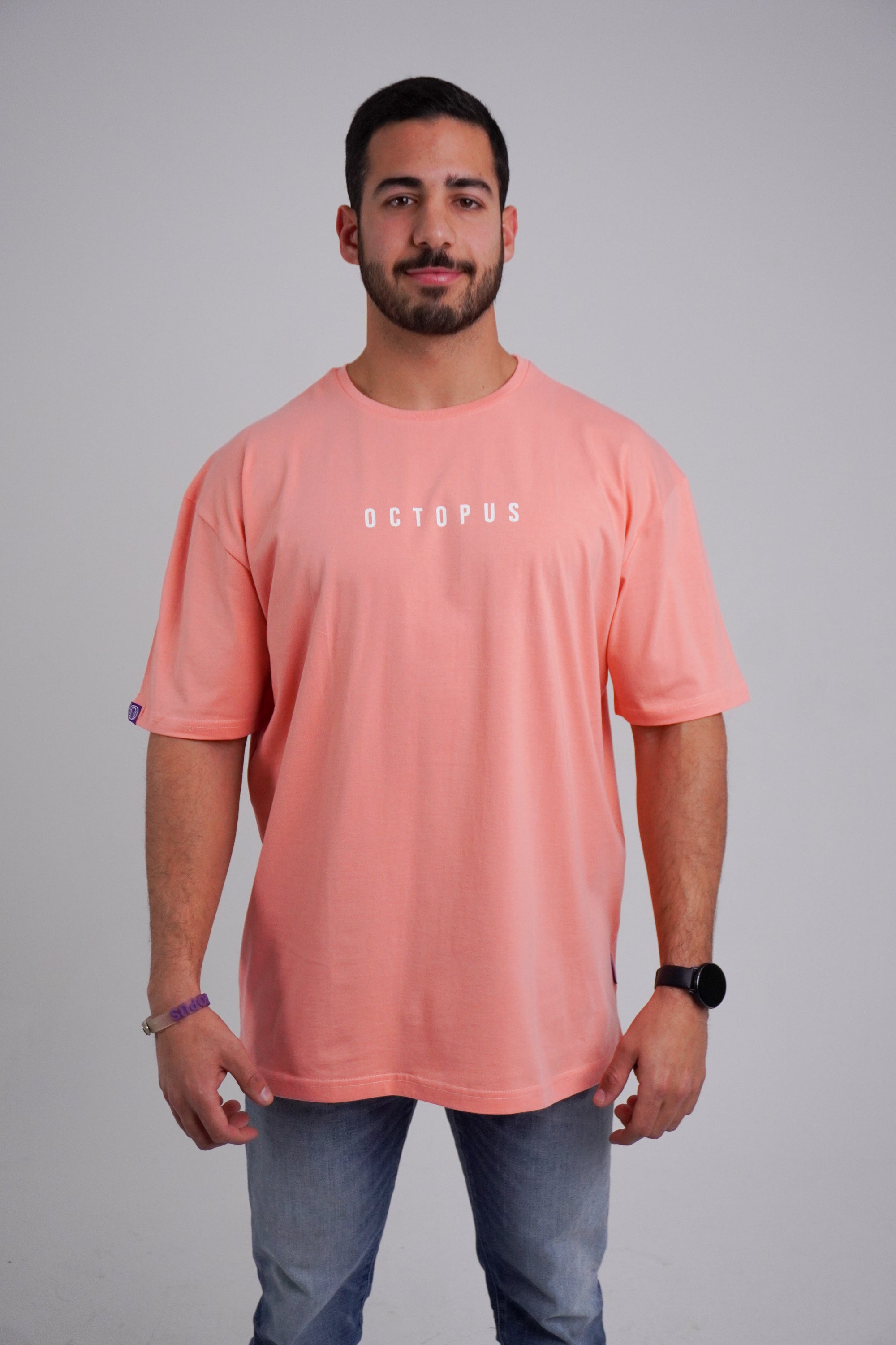 Salmon Oversized T-Shirt