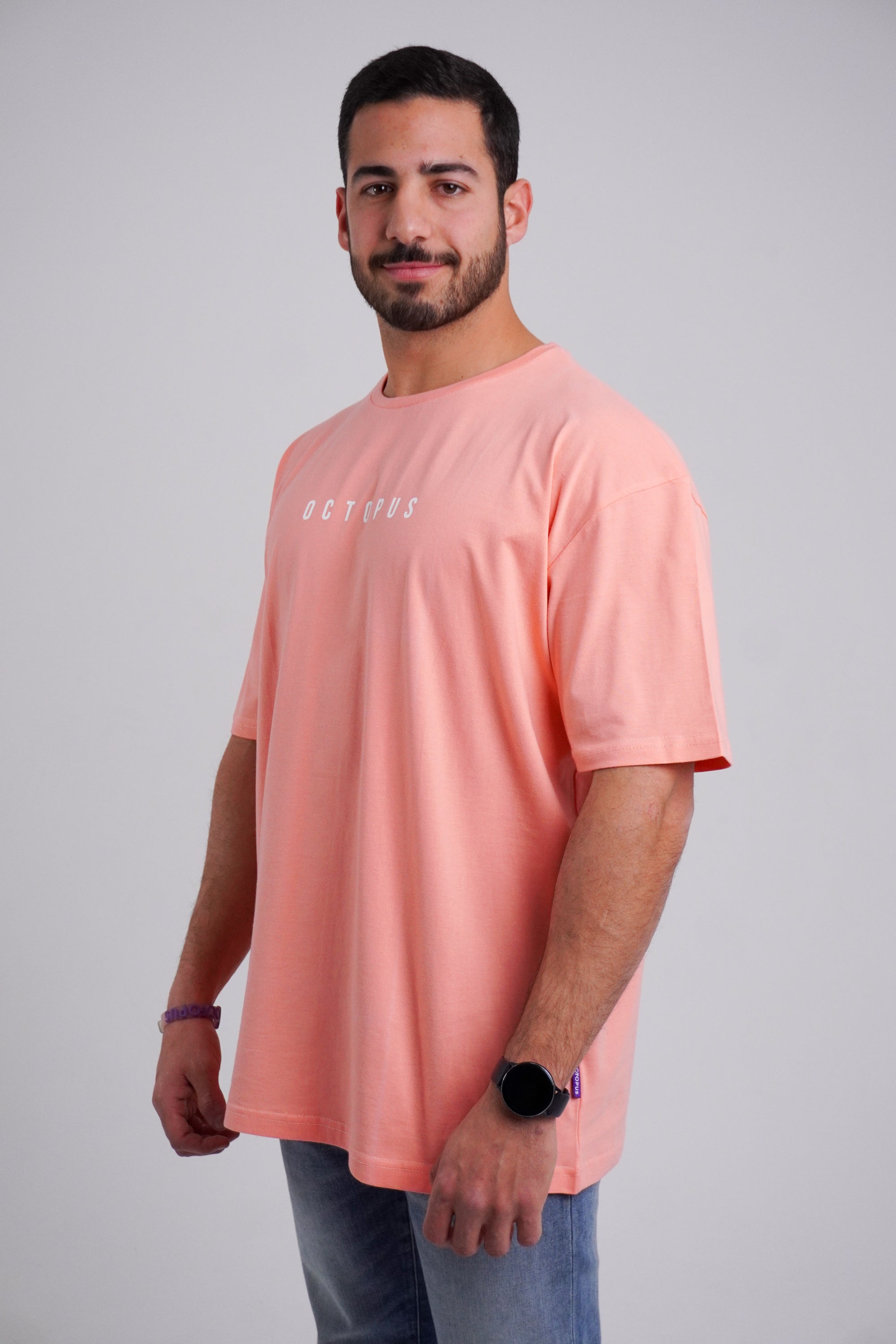 Salmon Oversized T-Shirt