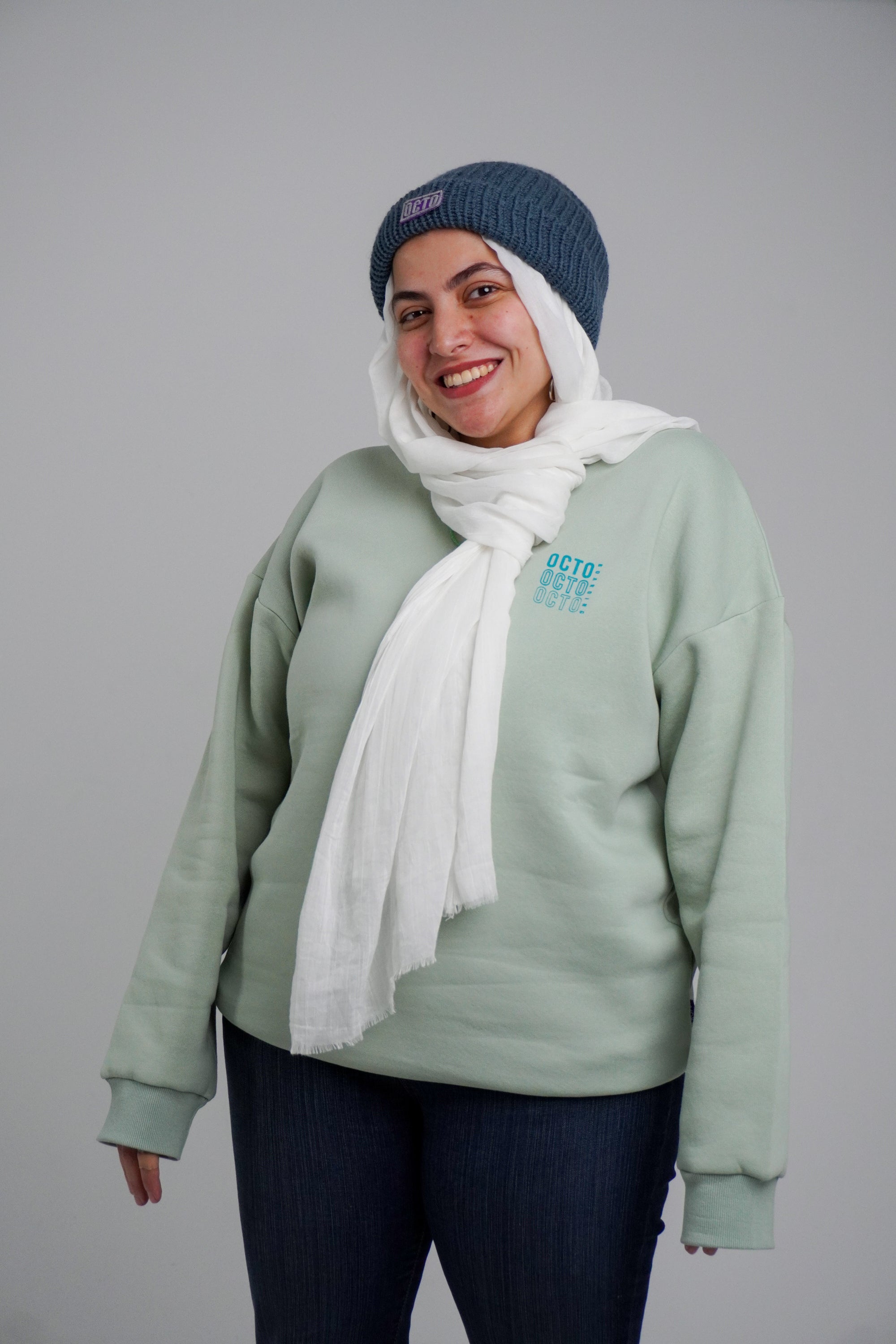 Glacial Green - Surf Fever Sweatshirt