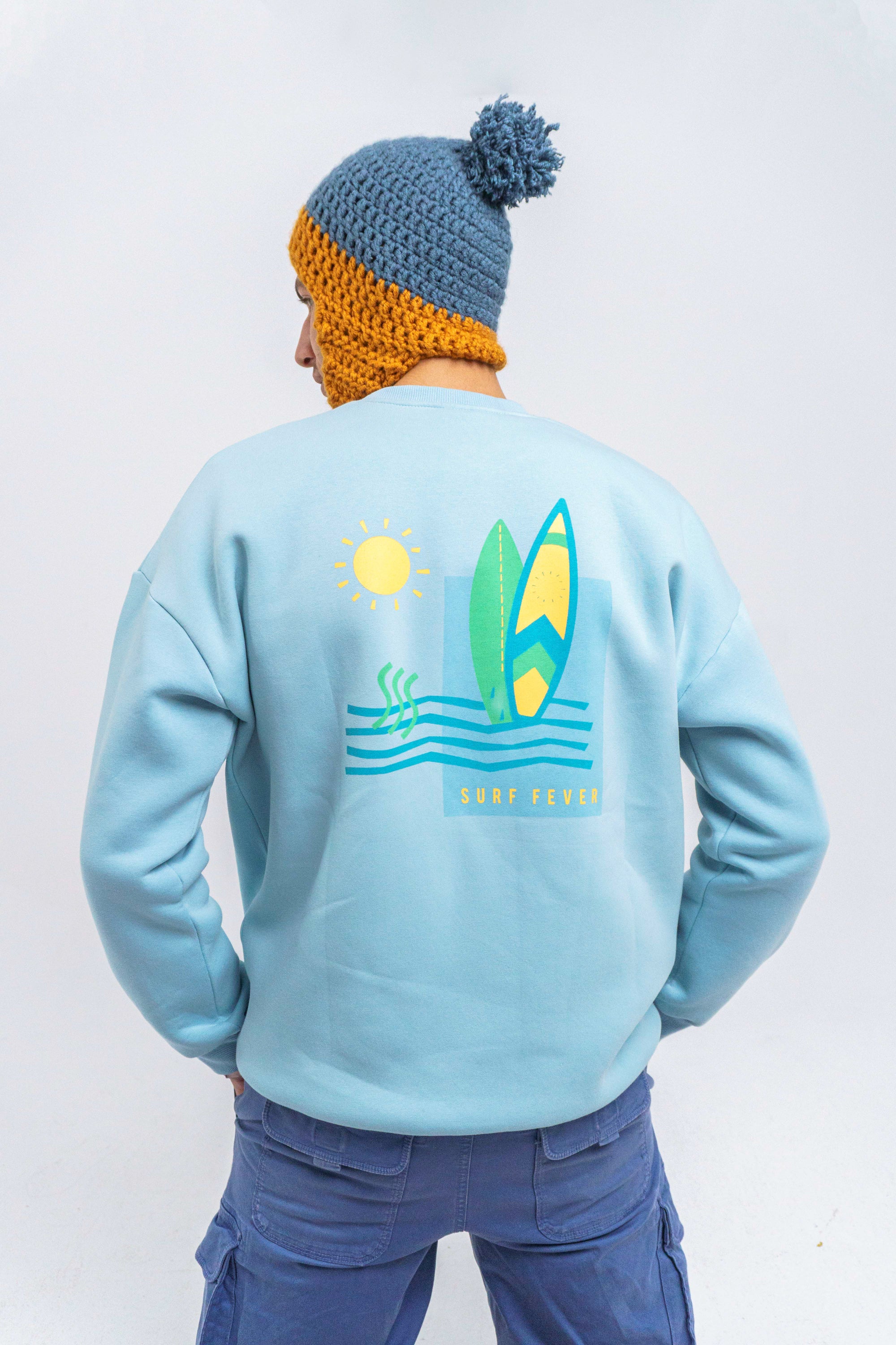 Pacific Blue - Surf Fever Sweatshirt