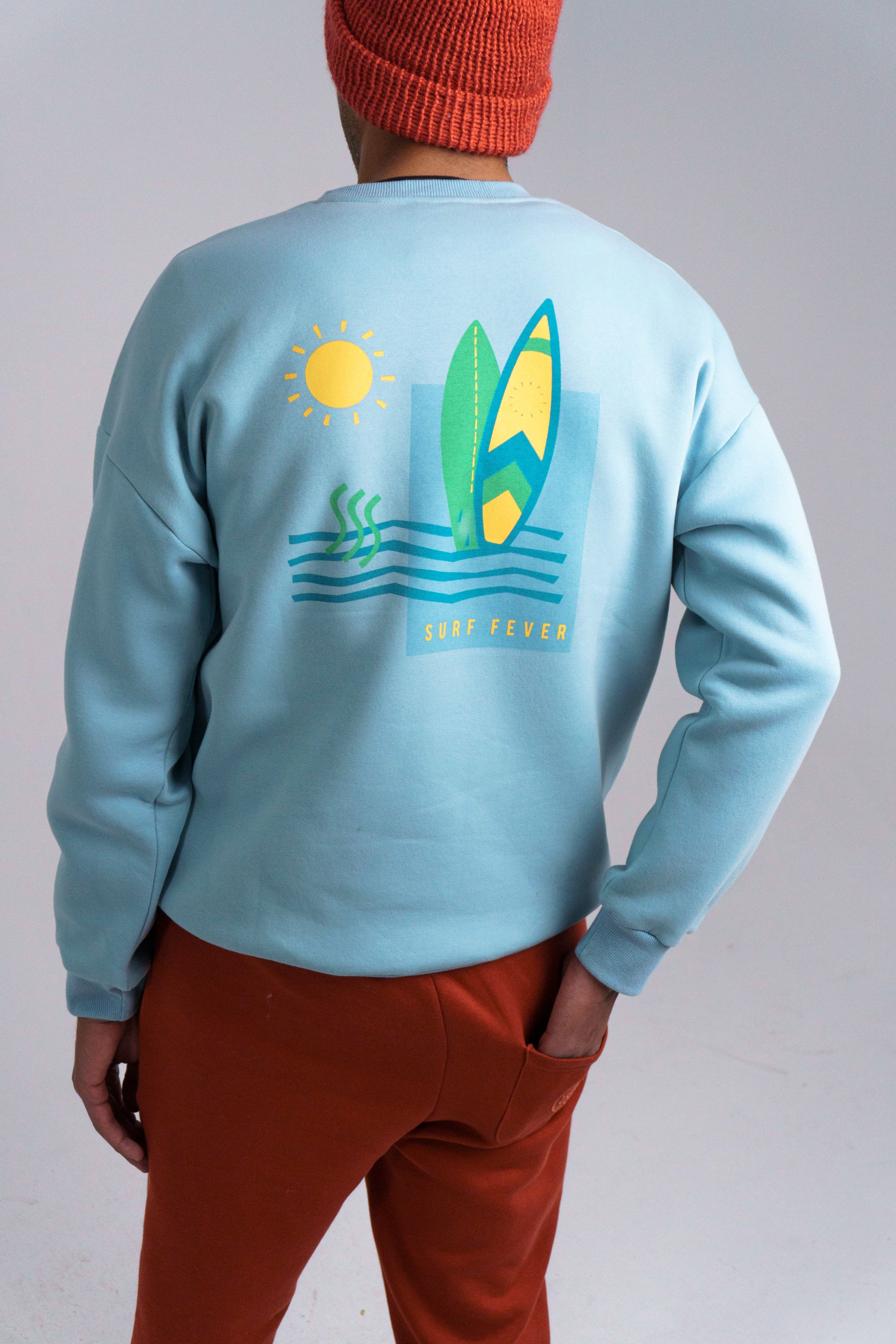 Pacific Blue - Surf Fever Sweatshirt