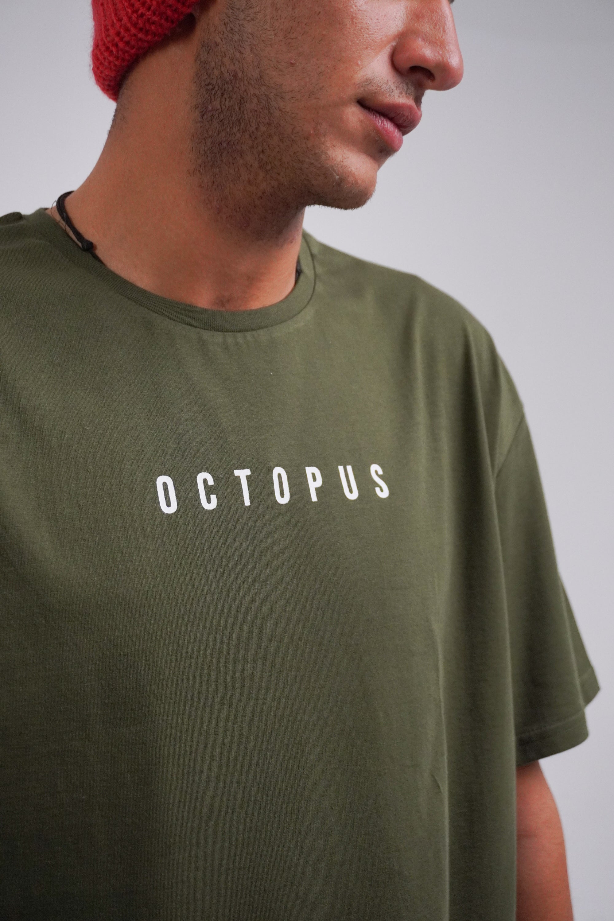 Army Green Oversized T-Shirt