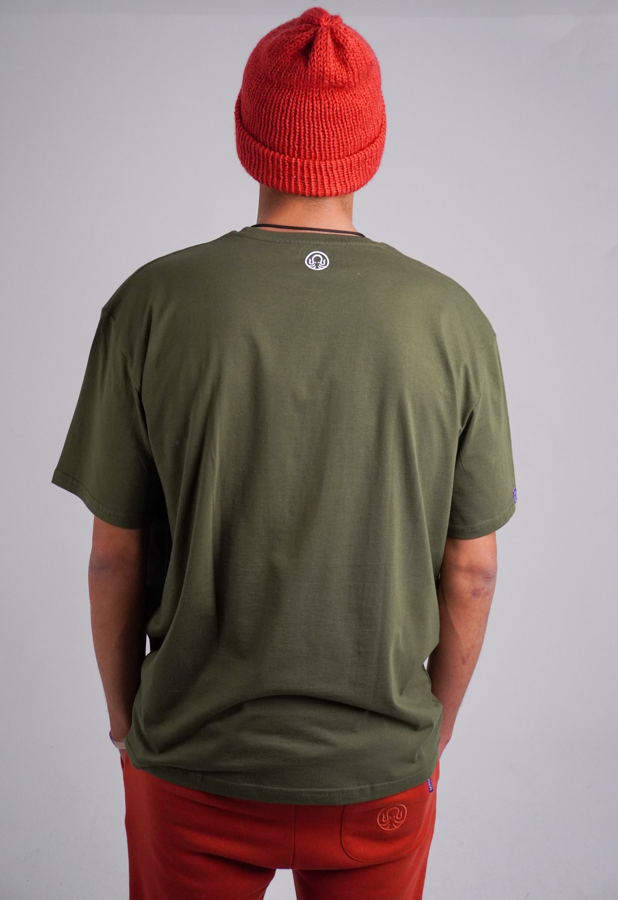 Army Green Oversized T-Shirt