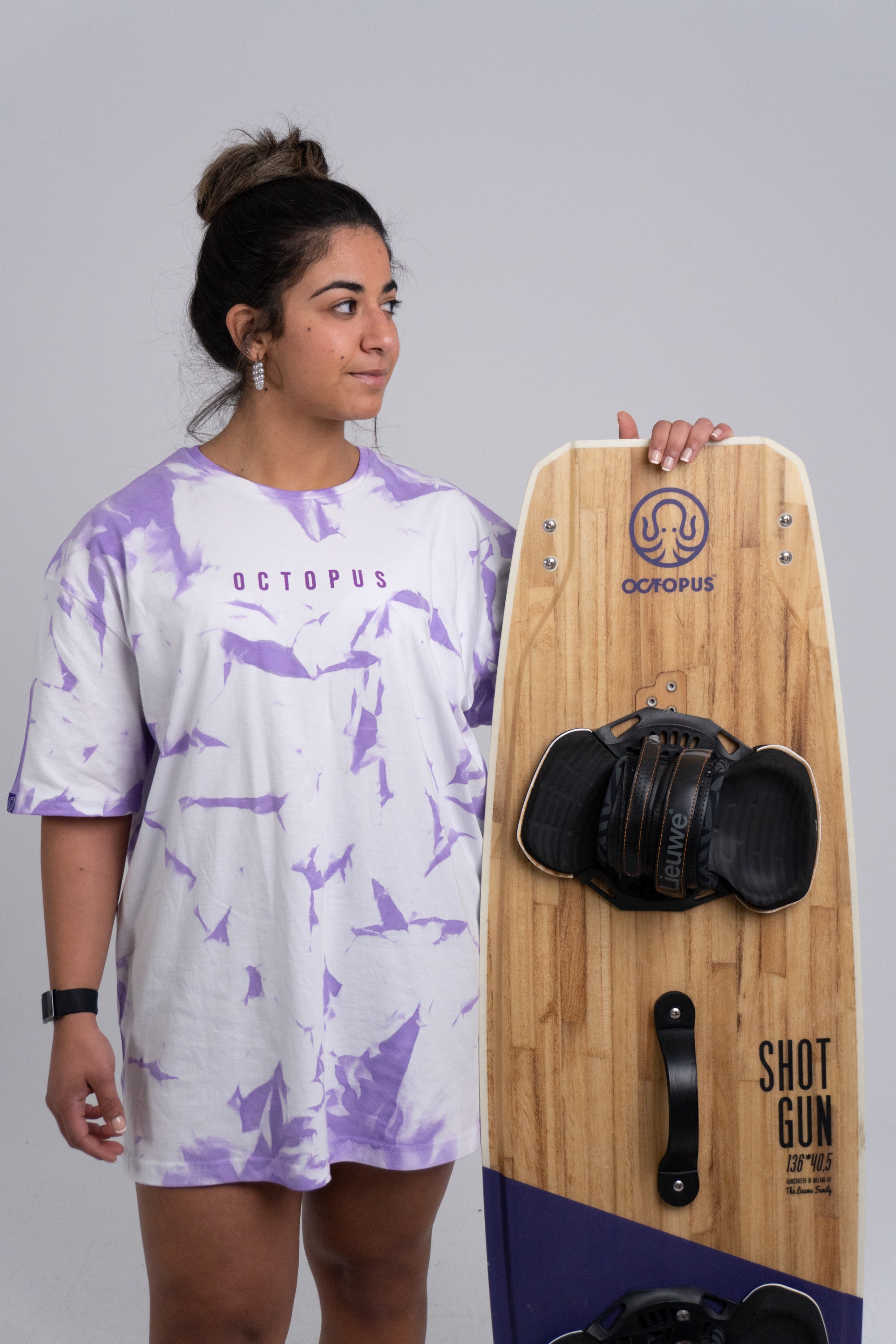 Purple Tie Dye Oversized T-Shirt