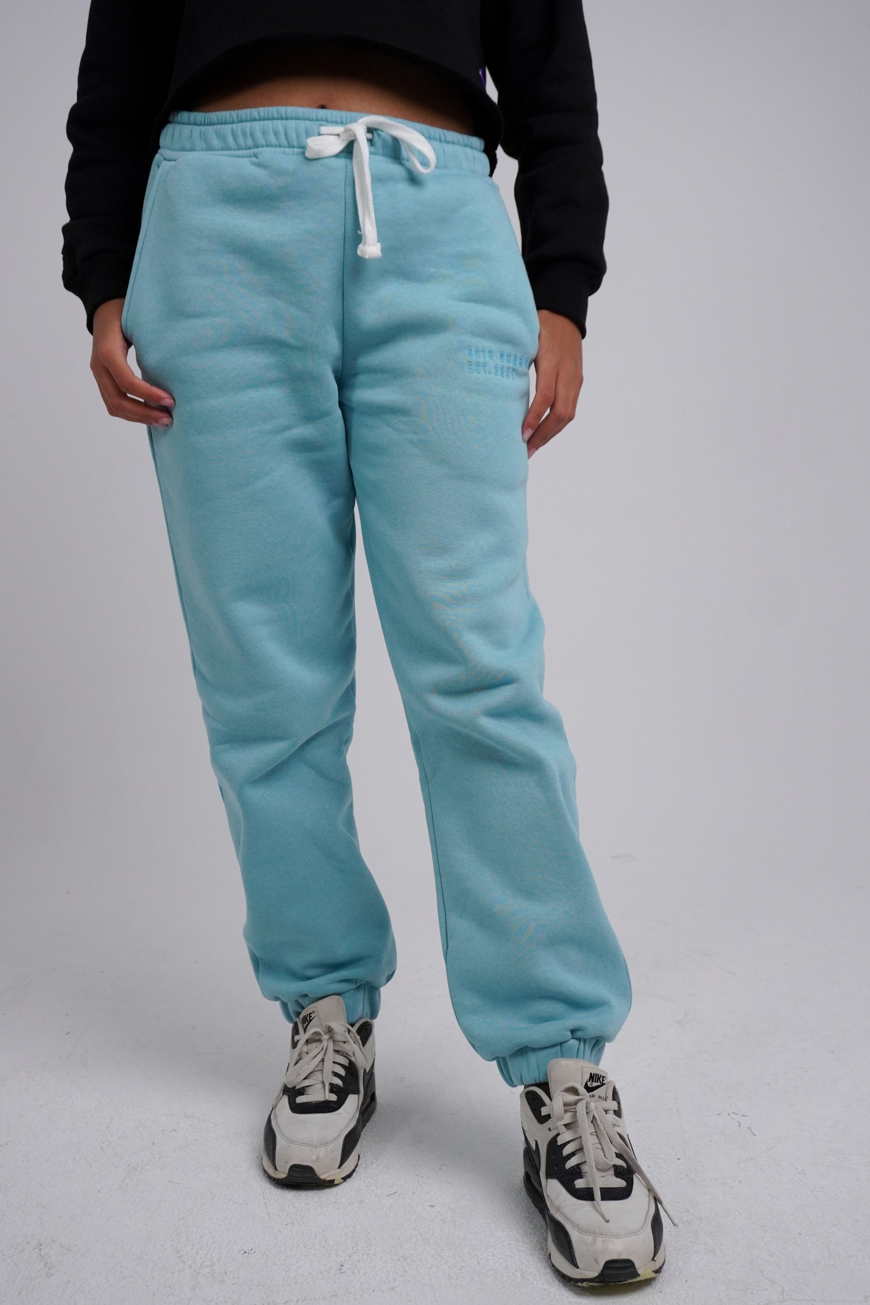 Aqua Blue Sweatpants